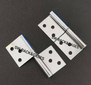 บานพับถอดได้ (ราคาต่อแพ็คจำนวน 2 ตัว) อุปกรณ์ประกอบแร็ค สินค้าคุณภาพ รหัสสินค้า SW-1017 วัสดุเหล็กหนาชุบโครเมี่ยมเงา สวยแข็งแรง ทนทาน ได้มาตรฐา