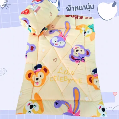 ที่นอนเด็กอนุบาล มีที่ให้เขียนชื่อ มีหมอนในตัว มีสายแปะตีนตุ๊กแก สินค้าคุณภาพ ราคาไม่แพง