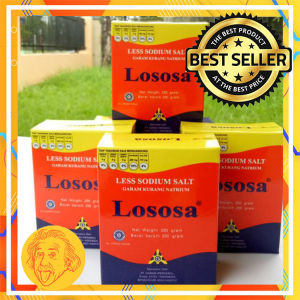 Garam Lososa 250gr Garam Kesehatan - Garam Rendah Natrium / Garam Rendah Sodium by Einstein-Store