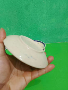 Set 5 đĩa con gà nhỏ 12.5 cm ( gốm sành)