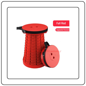 【JJ HOME】Outdoor Portable Foldable Stool Chair with Adjustable Height / Camping Chair / Foldable Chair