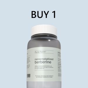 BUY 2 TAKE 1 PURE FORM Berberine Capsules Milk Thistle Anti-Inflammatory Lipid Metabolism Weight Management
