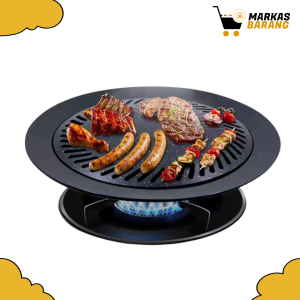 Ultra Grill Panggangan Bulat BBQ Multifungsi