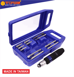 TORA Impact Driver S2 - Obeng Ketok Set 12 Pcs - TAIWAN
