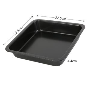 SUGA พร้อมส่ง ถาดอบเค้ก ถาดอบขนมทรงสี่เหลี่ยม ถาดอบคุกกี้ อุปกรณ์เบเกอรี่ ถาดอบบราวนี่ ถาดอบขนมปัง ถาดอบอาหาร COD SUR97