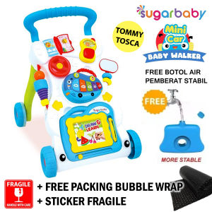 Sugar Baby Mini Car Baby Walker | Sugarbaby Push Walker Alat Bantu Jalan Bayi dengan Botol Pemberat