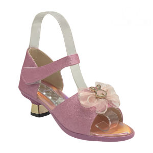 Shining New Style Fashion Princess heels for girls sandals 3-16 Yrs old sandals for kids with box