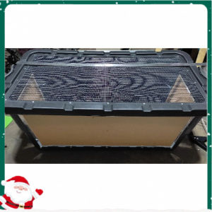Hamster Bin Cage Acrylic Front 33L 55L 78L 2 sides and top with screen / 55L Hamster Bin Cage Snake