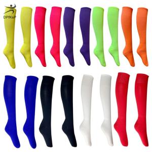 DP👓🧤🎾 Football Soccer Socks Breathable Outdoor Rugby Stockings Over Knee High Volleyball Baseball Hockey Kids Adults Long Socks