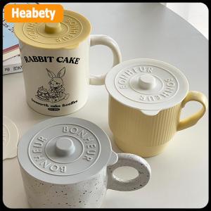 【2-3 ngày giao hàng】 1pcs phổ Silicone Glass cup Bìa niêm phong nắp bảo vệ nhiệt độ bảo quản cho cà phê Sữa cup với lồi xử lý