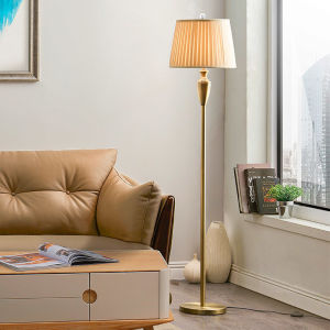 Led Stand Light Standing Lamp Nordic Standing Lamp Bedroom Floor Lamp Living Room Antiqued Bronze Simple Modern Bedside Floor Type 落地灯