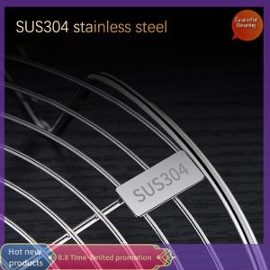 Graceful 1Pc Stainless Steel Steamer Rack Multifunction Pot Steaming Tray Dumplings Eggs Grill Stand Kitchen Tableware Cooking Stand