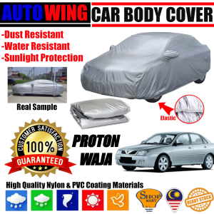 AutoWing Proton Waja Full Car Body Cover Anti Scratch UV Sunlight Protection Window Cover Sunshade Sun Shade Kain Penutup Selimut Kereta