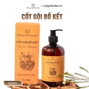 {DATE MỚI}Dầu gội bồ kết Phương Anh Cosmetic 500ml - Hỗ trợ phục hồi nuôi dưỡng tóc