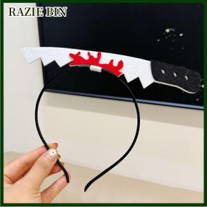RAZIE BIN Knife Modeling Headpiece Headband Halloween Headband Cosplay Prop Double Nonwoven Fabric Personalized Accessory Headwear