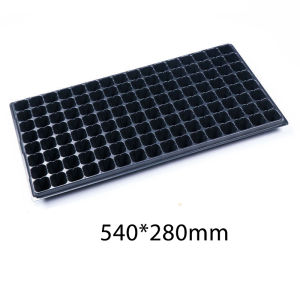 10 Pieces Seedling Tray 128 Holes Plastic Gardening Plant Seedling Germination Trays Seed Tray