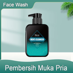 PEMBERSIH WAJAH - Pembersih Wajah Pembersih Acne Pria pembersih muka pria acne acne penghilang jerawat pria Untuk Pria Face Wash For Men / Minyak kontrol pelembab Pencerah kulit Kebersihan dalam Amino acid face wash for men Face whitening cleanser