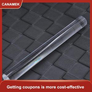 【CANAMEK 】 1pc Transparent Acrylic Solid Roll Clay Rolling Fondant Baking Pastry Roller