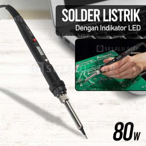 Solder Besi Suhu Konstan Listrik Suhu Setrika Listrik LCD Tampilan Digital 220V 80W Electric Solder LCD Soldering