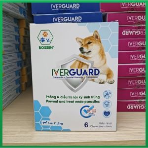 Viên Xổ Giun IVERGUARD BOSSEN Dành Cho Chó Giúp Tẩy Giun Sán Đặc Trị Và Hiệu Quả Nhanh Chóng