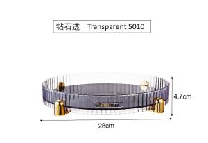 [SG Ready Stock] 360 Rotating Tray for Condiments & Seasoning / Turnable Desk Tray / Lazy Susan Kitchen Storage Tray矮转盘/收纳盒/化妆品收纳/办公室收纳盒