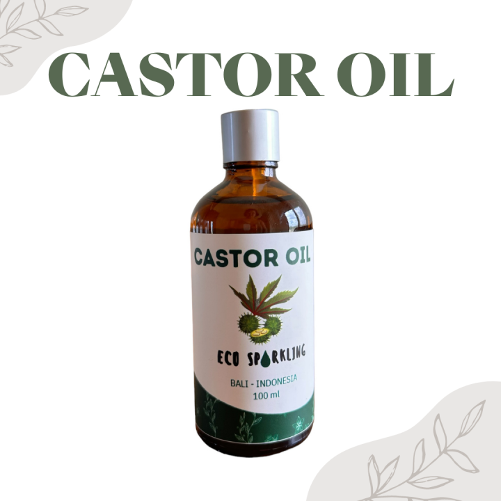 CASTOR OIL PURE AND NATURAL/MINYAK JARAK ASLI