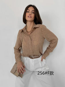 G7 European and American Foreign Trade New Loose Long Sleeve Shirt Cross-Border Russia 7/7