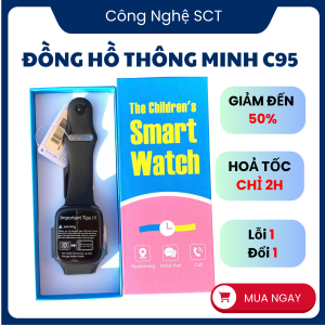 Đồng Hồ Định Vị Trẻ Em Y36 C95 Full Cảm ỨngChống Làm Phiền Trong Lớp Gọi SOS Video Call