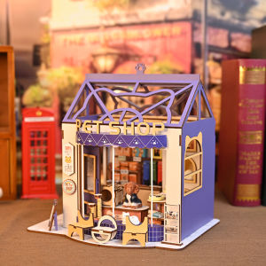 DIY 3D Wooden Puzzle Meow Talk Learning by Doing Self Assembly Educational Craft K-1074