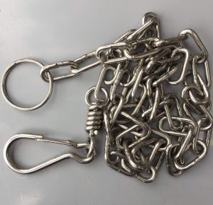 xích hàn inox cho chó dài 200cm dây dắt sích chó chắn chắc có móc