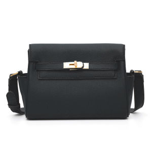 Vasono ด้านบนธัญพืชหนังวัวแท้ผู้หญิงกระเป๋าแจ้งข่าวแบบยูนิเซ็กส์กระเป๋าเสื้อสายเดี่ยวแบบครึ่งตัว