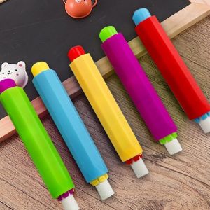 5/10Pcs Adjustable Chalk Holder Chalk Stick Clip Teacher Chalk Pen Clip For School