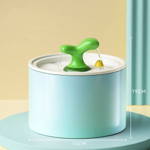 Automatic Pet Water Fountain Ceramics 1L Water Fountain Dispenser Pets WZH