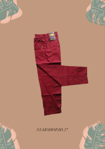 CELANA PANJANG MERAH SD/MI  BAHAN DRILL BEST QUALITY // SERAGAM SEKOLAH ANAK LAKI-LAKI / PEREMPUAN SD/MI KELAS 1-6 BEST SELLER