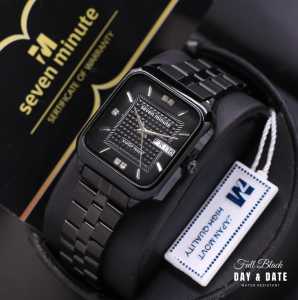 Jam tangan original seven minute rantai stainless jam tangan tahan air tanggal aktif include box jam tangan wanita jam tangan terlaris