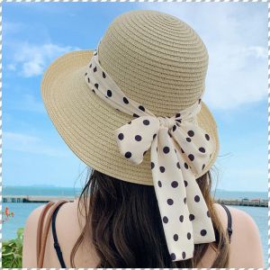 Straw Hat Vacation Style Clothing Natural Elegance Summer Cap Fashion Charm Comfort Sunscreen Women
