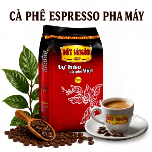 Cà Phê Espresso Pha Máy - Đất Sài Gòn Cafe | Gói 500gr