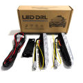 6.5" LED DRL Daytime Running Lights Safety lights Dual Color Yellow-White [2PCS Set]. 