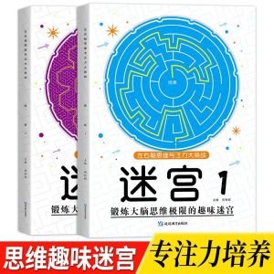 【现货速发】Ultimate Mazes book 迷宫 Ultimate Dot-to-Dot Animals魔线线条 专注力训练