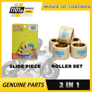 1101 2In1 Motorcycle Chain Slider Piece Roller Set FlyBall 6Pcs Pure Copper Bola For Mio 7-12g Slide Block High Quality