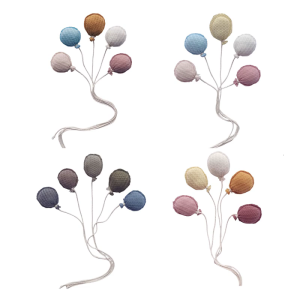 5PCS Newborns Photography Props Cloth Balloon Shaped Decorations Creative Infant Photos Accessories Backgroud