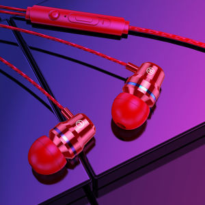 【Buy 1 Take 1】DISOUR 3.5mm In-Ear Wired Earphone Shocking 9D Sound Bass Hifi Stereo Music Headphone With Mic Sports Gaming Headset Earbud For Xiaomi Samsung