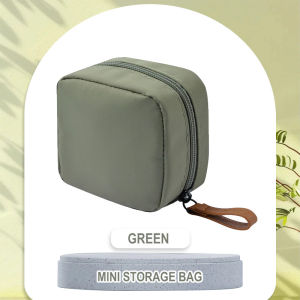 Nylon Cosmetic Bag Waterproof Fashion Wash Pouch Travel Organizer Mini Travel Cosmetic Bag