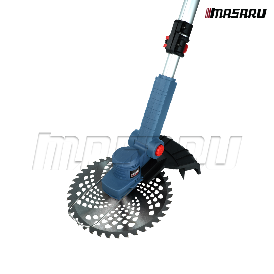 MASARU รุ่น SCM-505N เครื่องตัดหญ้าไฟฟ้า เครื่องตัดหญ้าใช้แบตเตอรี่ เครื่องตัดหญ้าไร้สาย พร้อมอุปกรณ์เสริม