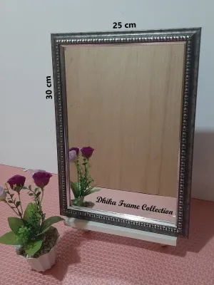 CERMIN DINDING GANTUNG UKURAN 30X25 CM CERMIN KAMAR MANDI CERMIN MURAH BERKUALITAS