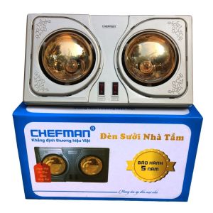 ĐÈN SƯỞI THÔNG MINH---  CHEFMAN CM623B sưởi ấm nhanh sau 3s tiết kiệm điện năng không gây khô da an toàn sức khỏe