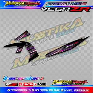 STRIPING VARIASI YAMAHA VEGA ZR / STICKER LIST MOTOR YAMAHA VEGA ZR