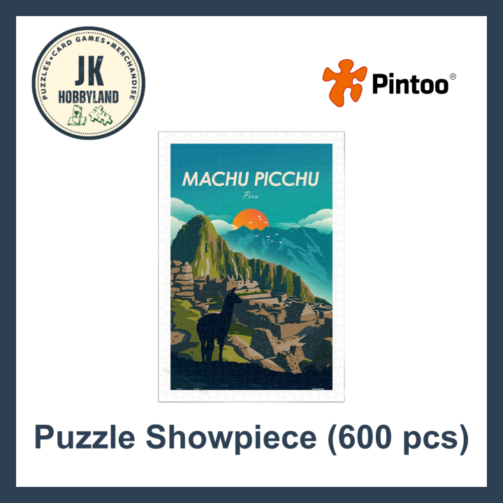 Pintoo Showpiece Puzzle 600 pcs | Studio Inception - World Travel - Machu Picchu (H3301)