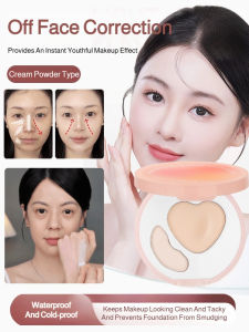 Concealer Palette Dual Highlight Palette For Tear Troughs/30 Second Quick Application/Under Eye Makeup For Women/Multi-Shade Natural Coverage/Smooth Finish