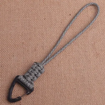 BLACKON Khóa tam giác Móc Khóa paracord Độ bền cao Chống mất Móc khóa dệt bện Dụng Cụ Ngoài trời Chống mài mòn Móc treo dây dù Cắm Trại